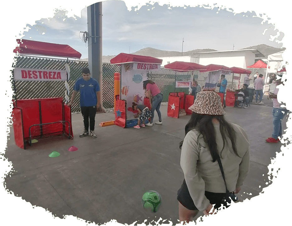 Puestos de kermés para fiestas infantiles en CDMX y Estado de México. Juegos de destreza y diversión garantizada