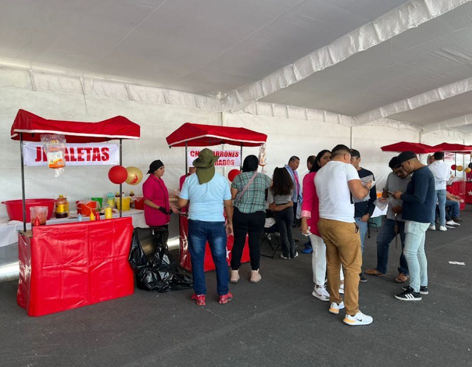 puestos de comida